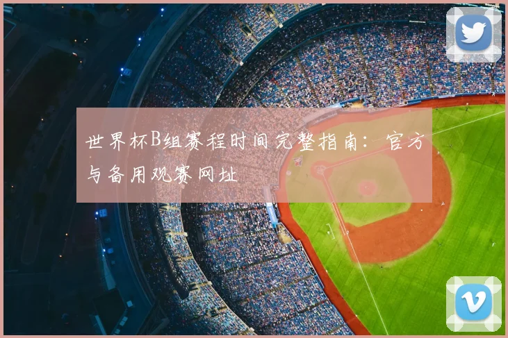 世界杯B组赛程时间完整指南：官方与备用观赛网址