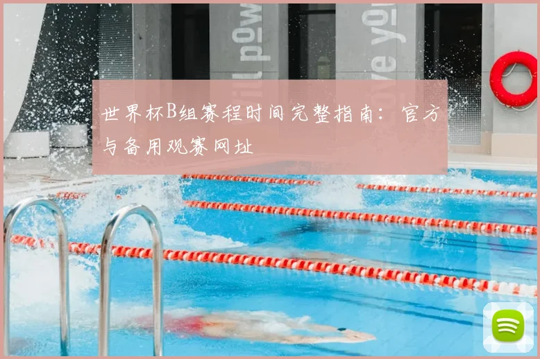 世界杯B组赛程时间完整指南：官方与备用观赛网址